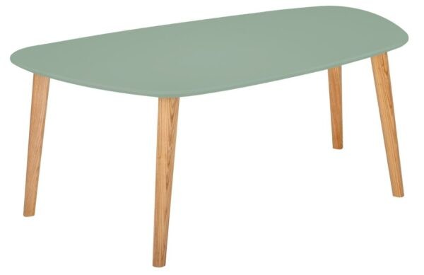 Šedo zelený lakovaný konferenční stolek RAGABA ENDOCARP