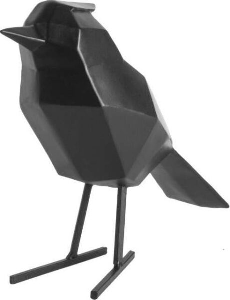 Černá dekorativní soška PT LIVING Bird Large