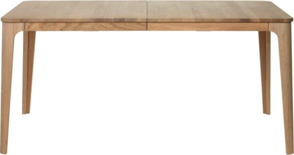 Rozkládací jídelní stůl ze dřeva bílého dubu Unique