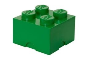 Tmavě zelený úložný box LEGO® Smart