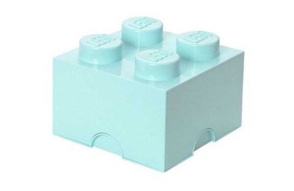 Tyrkysový úložný box LEGO® Smart 25