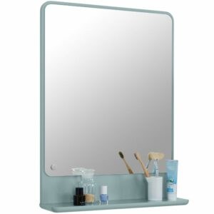 Světle zelené lakované koupelnové zrcadlo Tom Tailor Color