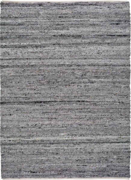 Tmavě šedý koberec z recyklovaného plastu Universal