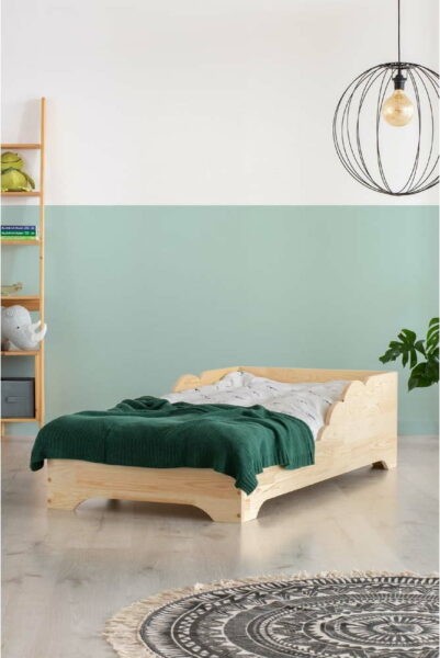 Dětská postel z borovicového dřeva 70x160 cm