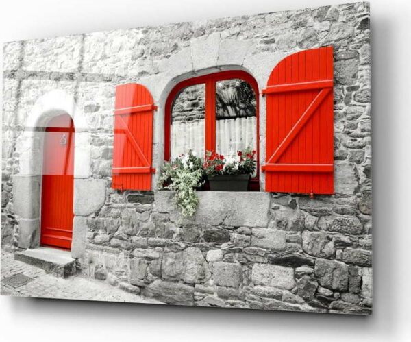 Skleněný obraz Insigne Red Door
