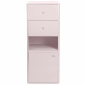 Růžová lakovaná koupelnová skříňka Tom Tailor Color