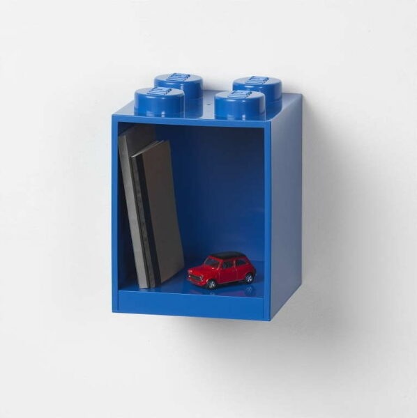 Dětská modrá nástěnná police LEGO®