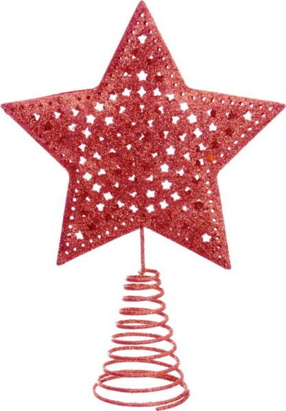 Červená hvězda na vánoční strom
