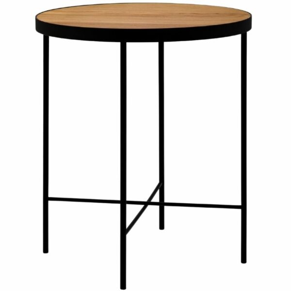 Dubový konferenční stolek MICADONI STEPPE 43