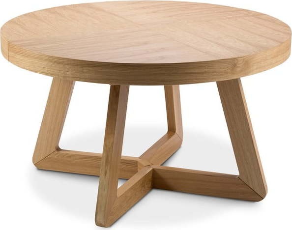 Rozkládací stůl s nohami z dubového dřeva