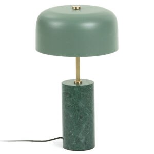 Zelená mramorová stolní lampa Kave