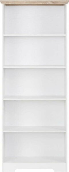 Bílá knihovna 75x180 cm Annie