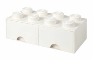 Bílý úložný box LEGO® Storage 25