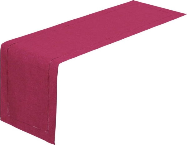 Fuchsiově růžový běhoun na stůl Casa Selección