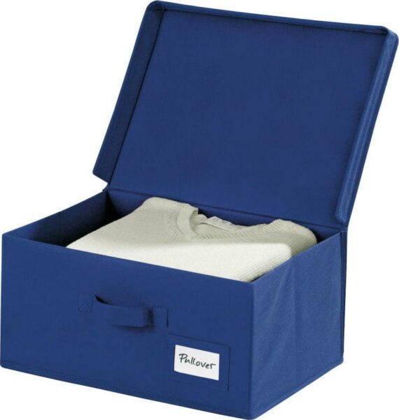 Modrý úložný box Wenko