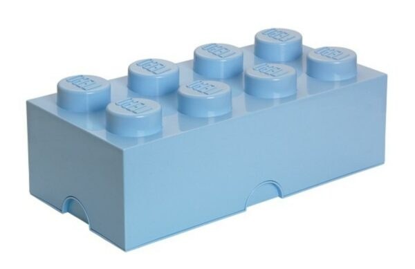 Světle modrý úložný box LEGO® Smart