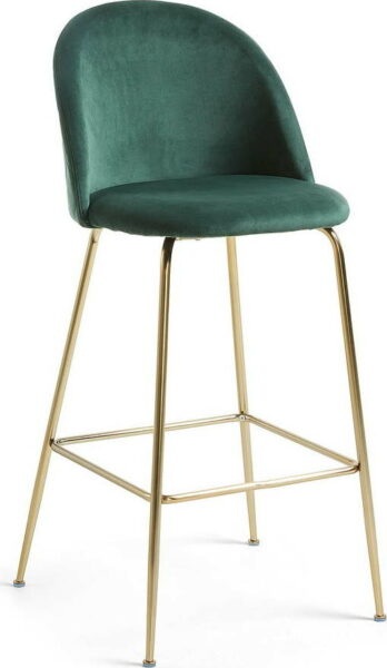 Zelená barová židle Kave