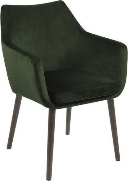 Zelená jídelní židle Actona