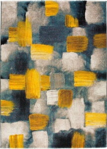 Modro-žlutý koberec Universal Lienzo