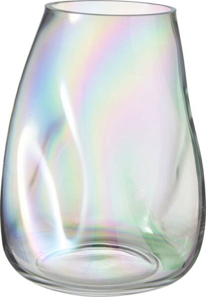 Irisovaná foukaná skleněná váza Westwing Collection