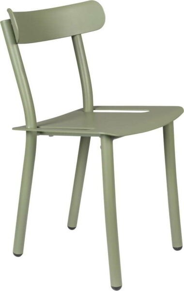 Sada 2 zelených zahradních židlí