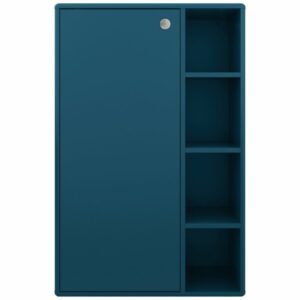 Tmavě modrá lakovaná koupelnová skříňka Tom Tailor Color