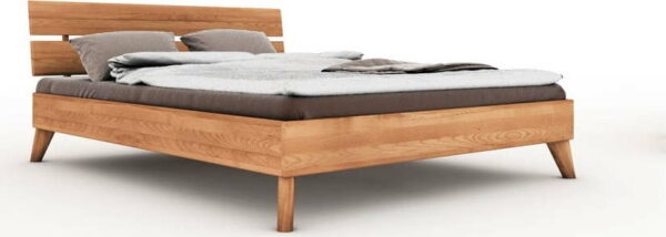Dvoulůžková postel z bukového dřeva 180x200 cm