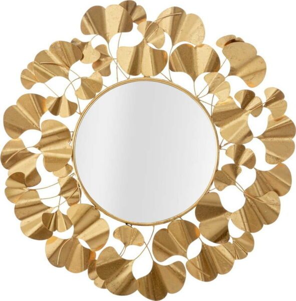 Nástěnné zrcadlo ve zlaté barvě Mauro Ferretti