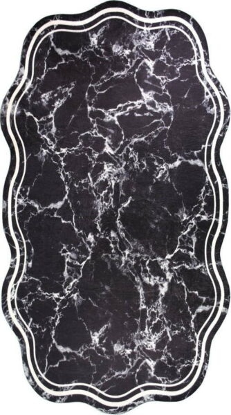 Černý koberec 230x160 cm -