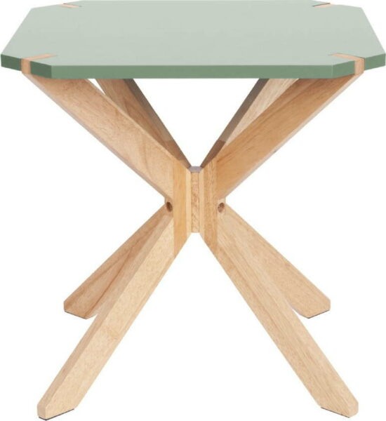 Mátově zelený odkládací stolek Leitmotiv