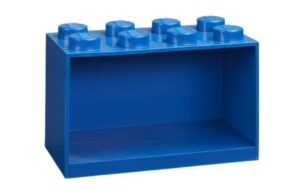 Modrá nástěnná police LEGO® Storage 21