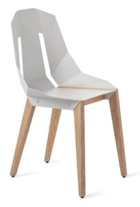 Bílá hliníková židle Tabanda DIAGO