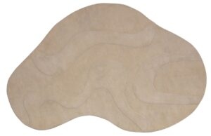 Hoorns Béžový asymetrický koberec Alanya 170