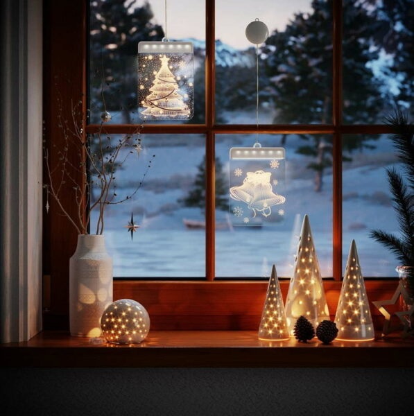 Vánoční světelná dekorace Christmas Tree -