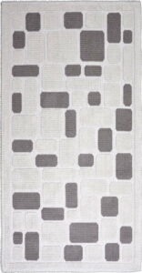 Béžový bavlněný koberec Vitaus