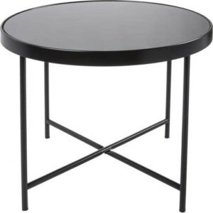 Černý konferenční stolek Leitmotiv Smooth XL
