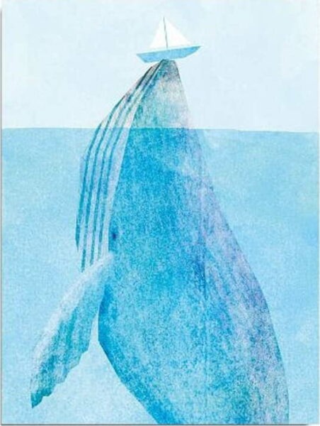 Nástěnný obraz na plátně Whale