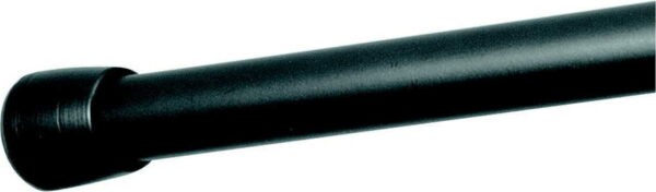 Černá tyč na sprchový závěs s nastavitelnou délkou iDesign