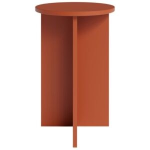 Červený vysoký odkládací stolek MOJO