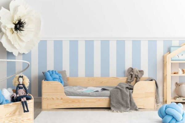 Dětská postel z borovicového dřeva Adeko Pepe