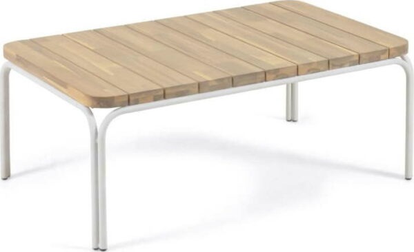 Zahradní konferenční stolek s deskou z akáciového dřeva Kave