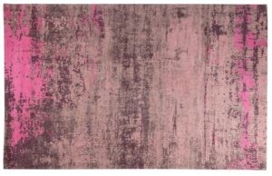 Moebel Living Růžový látkový koberec Charlize