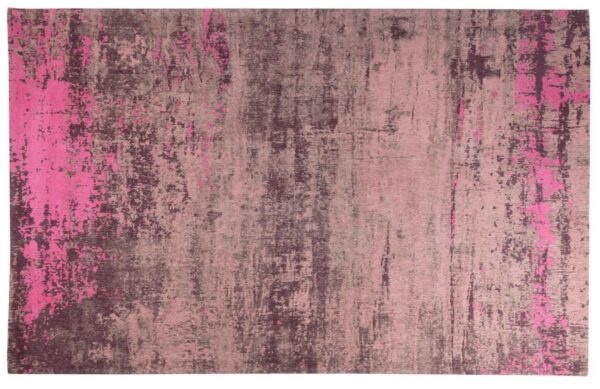 Moebel Living Růžový látkový koberec Charlize