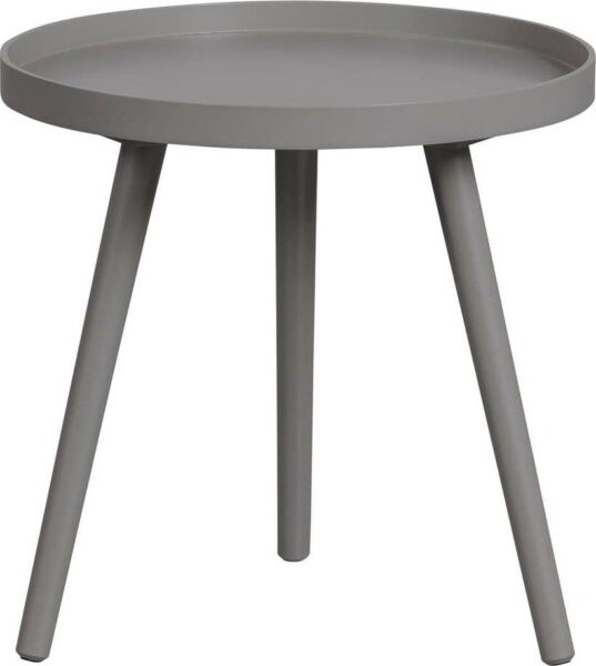 Světle šedý odkládací stolek WOOOD Sasha