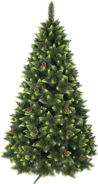 Umělý vánoční stromeček zdobená borovice
