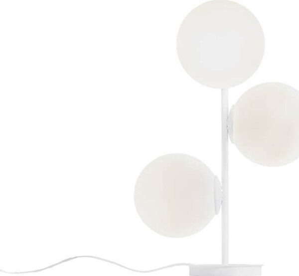 Bílá stolní lampa Bobler -