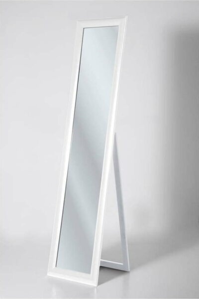 Bílé volně stojící zrcadlo Kare Design Modern