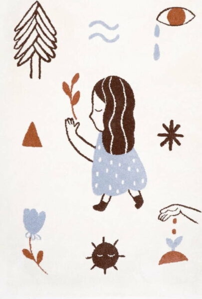 Dětský koberec Nattiot Love By Marta Abad Blay