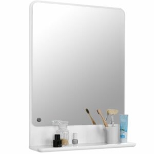 Bílé lakované koupelnové zrcadlo Tom Tailor Color