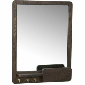 Hnědé dubové závěsné zrcadlo ROWICO INVERNESS